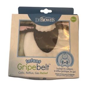 Dr. Brown's Infant GripeBelt - White and Brown
